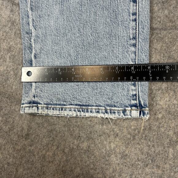 BKE Billie Slim Fit High Rise Jeans Women’s 28X30 Distressed Straight Leg - Picture 7 of 10